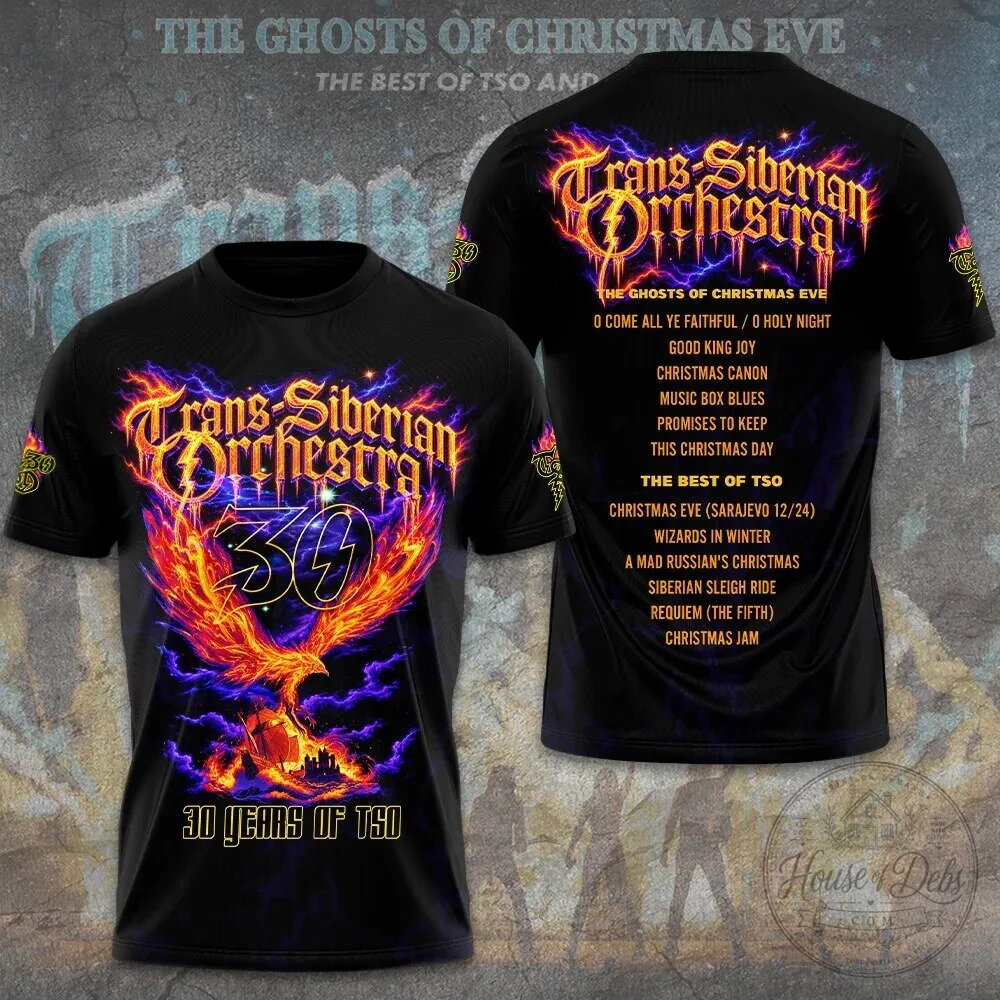 Trans-Siberian Orchestra 30th Anniversary Phoenix Christmas Concert t-shirt