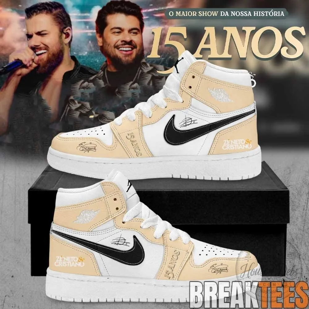 Zé Neto e Cristiano 15 Anos Anniversary Commemorative High-Top Sneakers 1 Zé Neto e Cristiano 15 Anos Anniversary Commemorative High-Top Sneakers