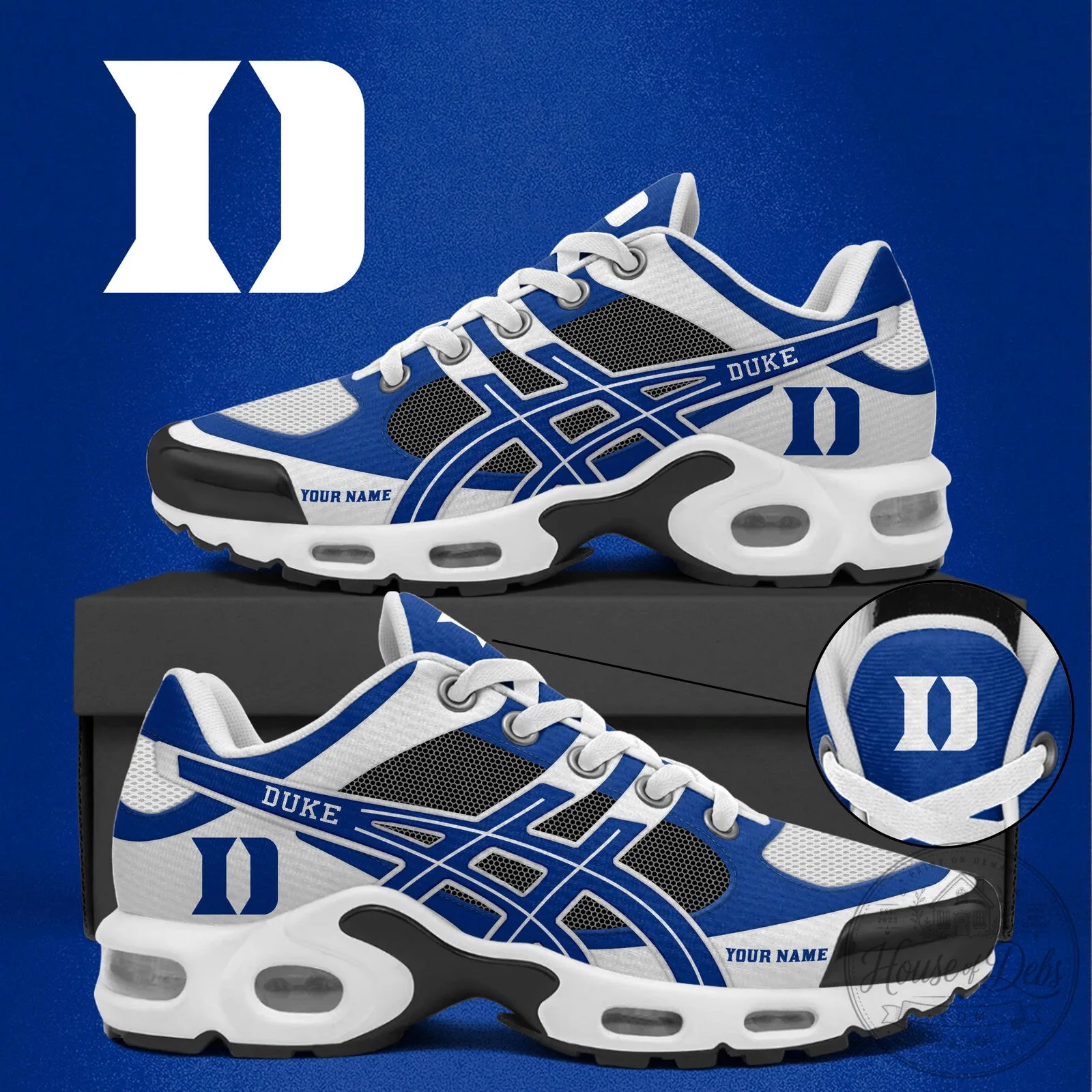 _ Duke 2026 Custom Air Max Plus Sneaker