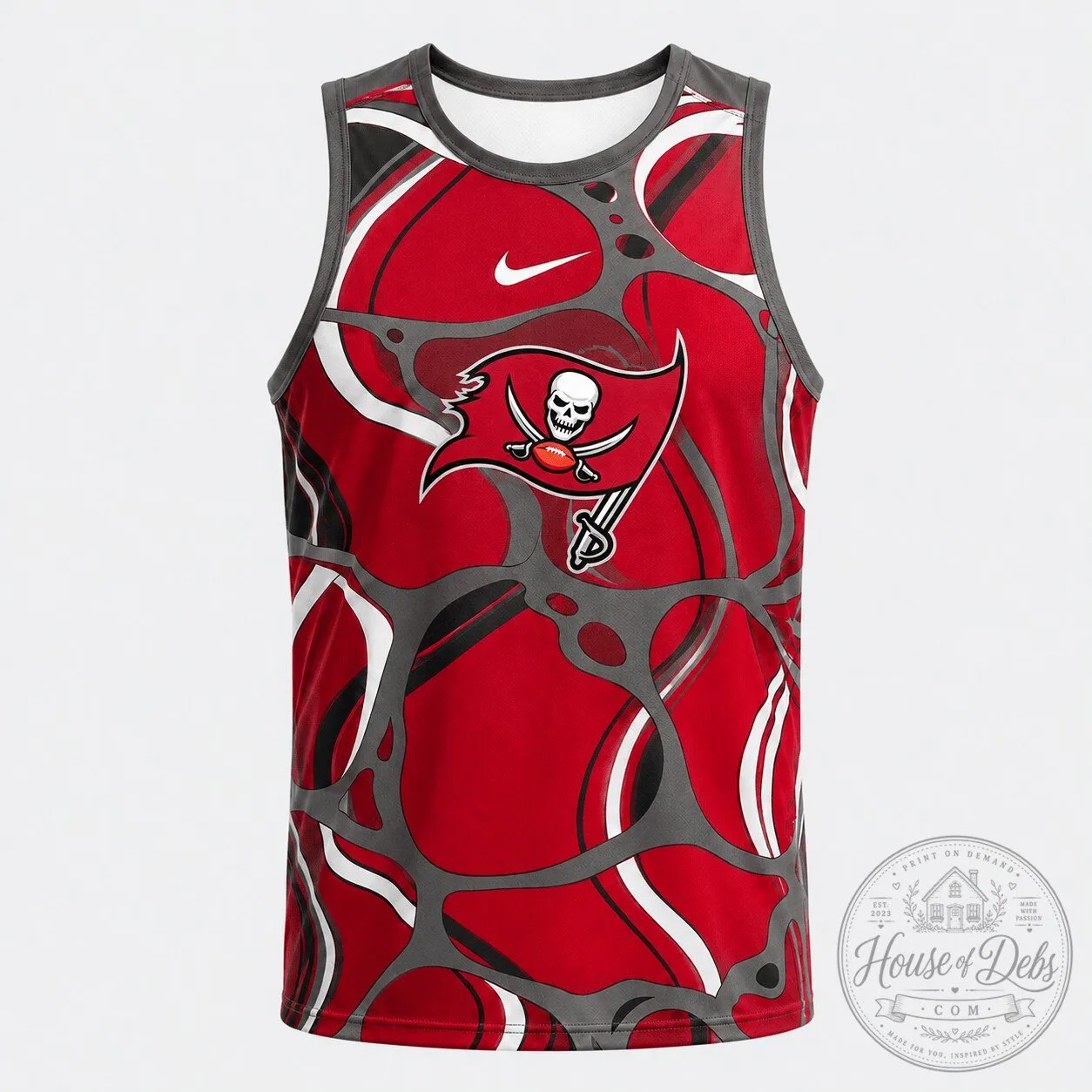 Tampa Bay Buccaneers NFL Athletic Graphic Tank Top