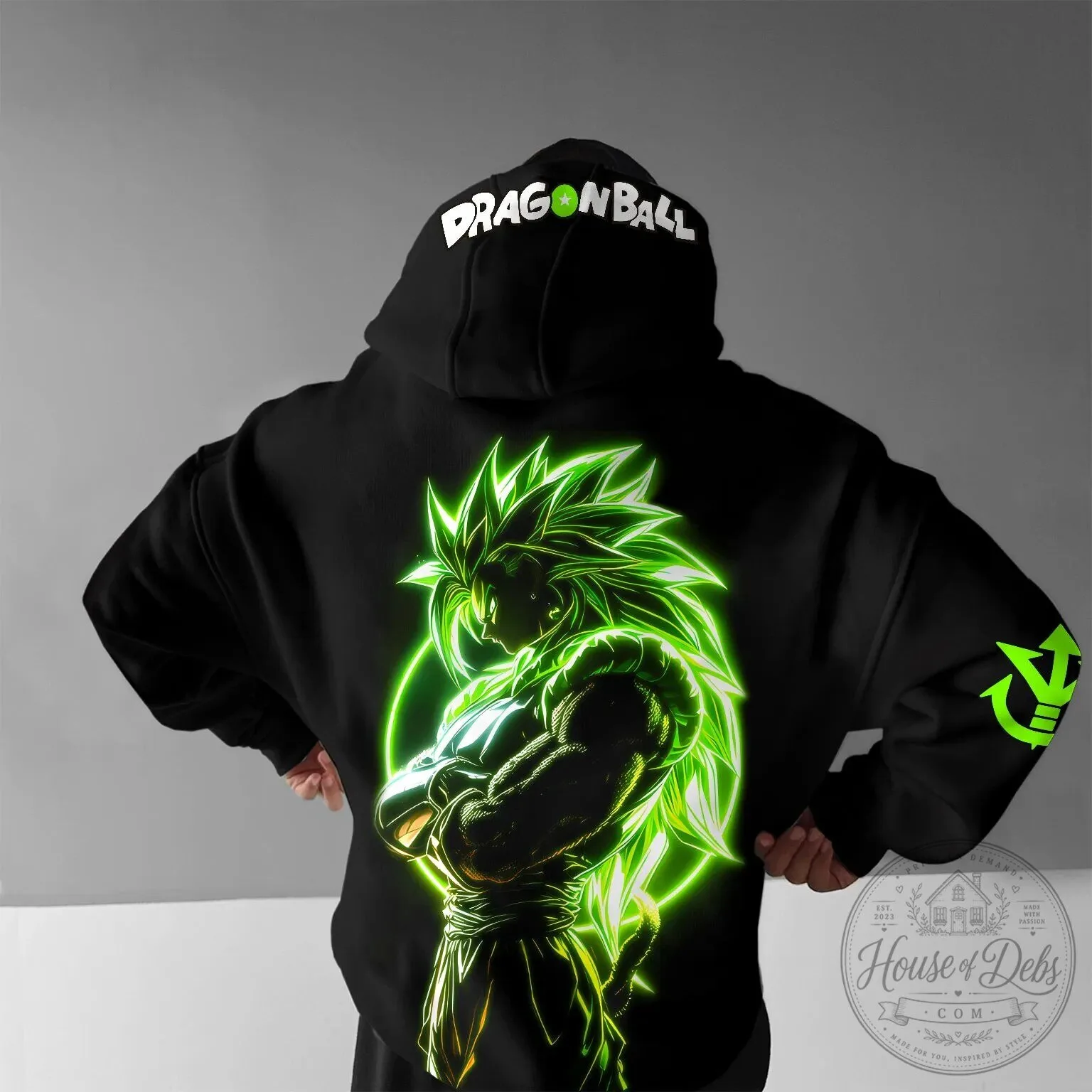 Dragon Ball Z Broly Super Saiyan Legendary Oversized Hoodie