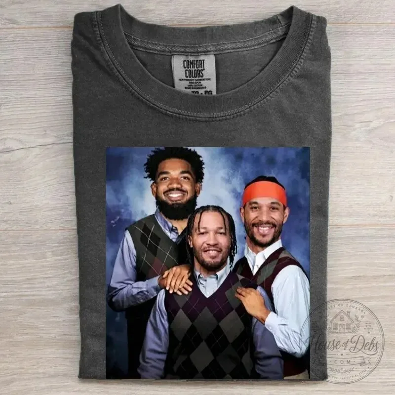 Custom Photo Upload Personalized Humor Washed T-Shirt