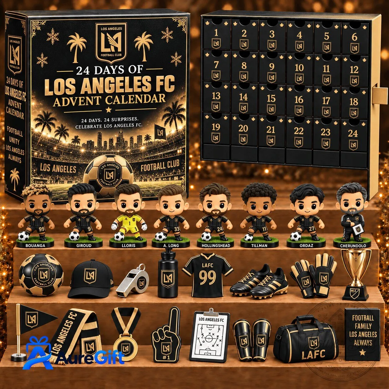 Los Angeles FC Advent Calendar 24 Days of Surprises Blind Box