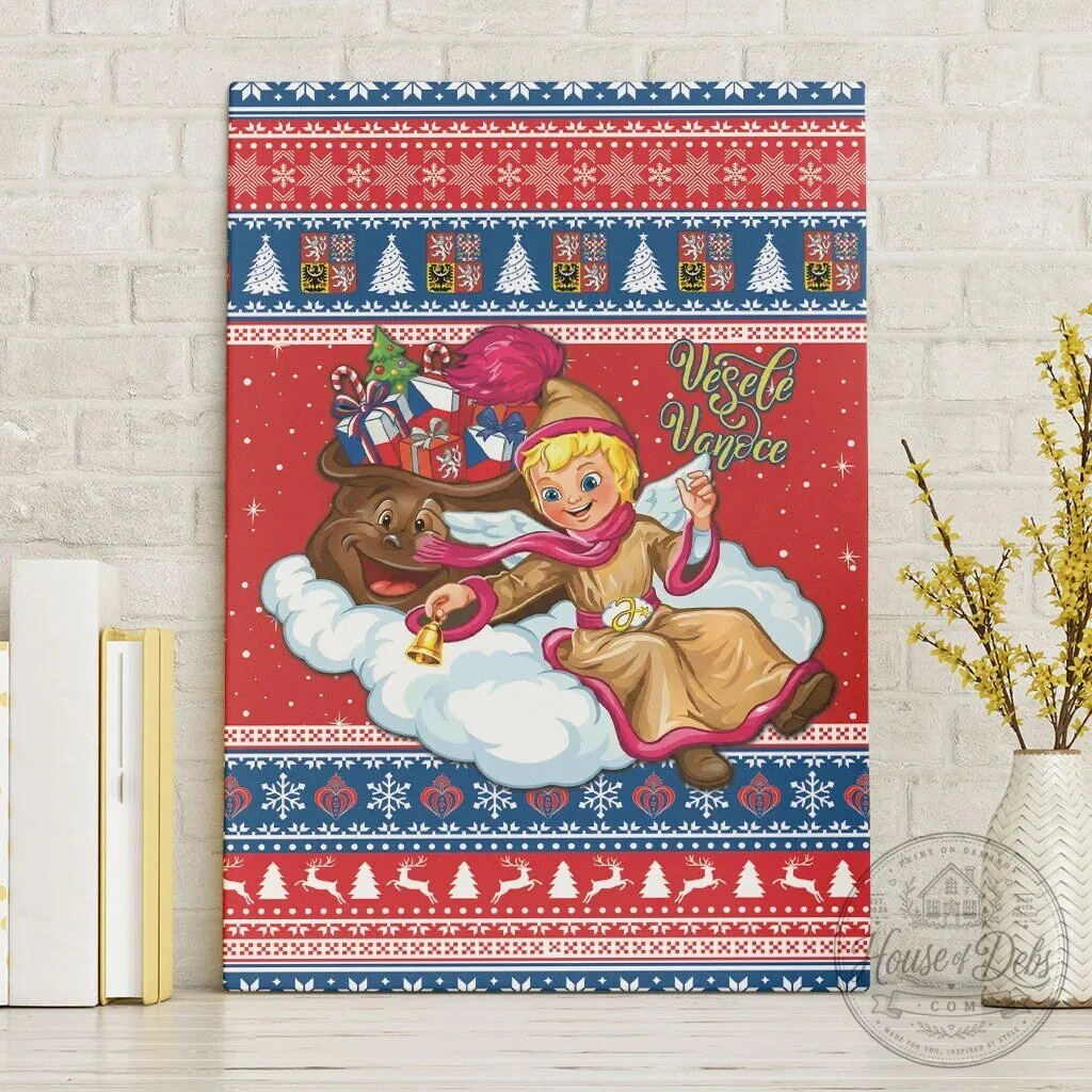 Czech Republic Jezisek Vesele Vanoce Christmas Holiday Canvas Wall Art 59 Czech Republic Jezisek Vesele Vanoce Christmas Holiday Canvas Wall Art