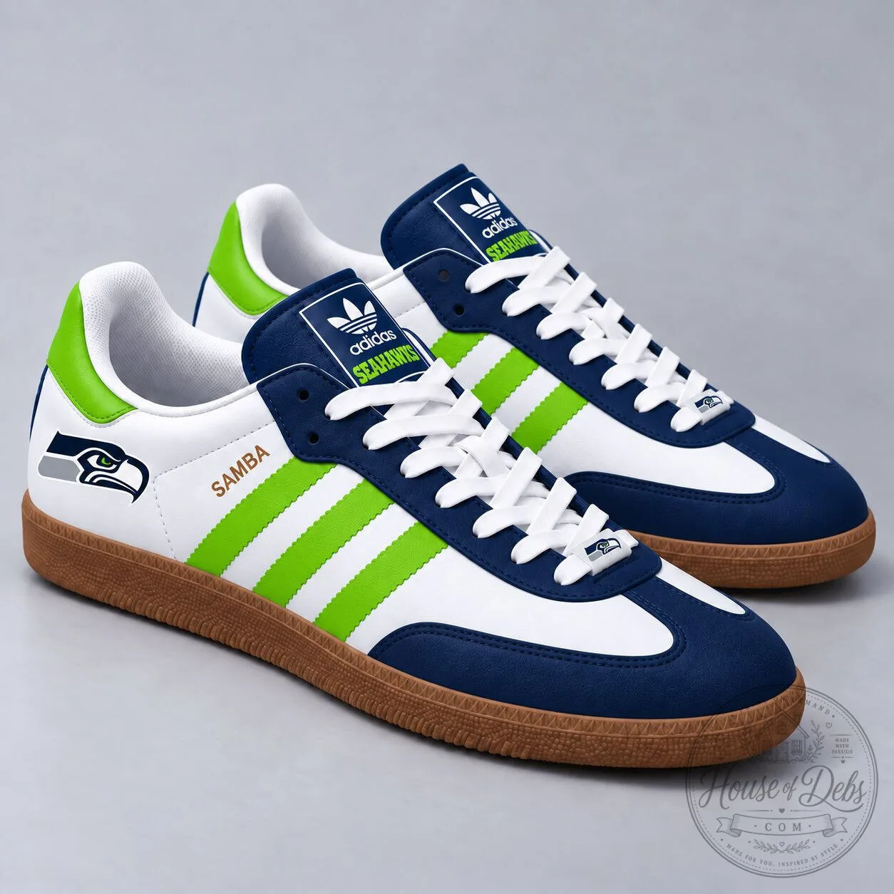 Seattle Seahawks National Football League Team Samba Shoes