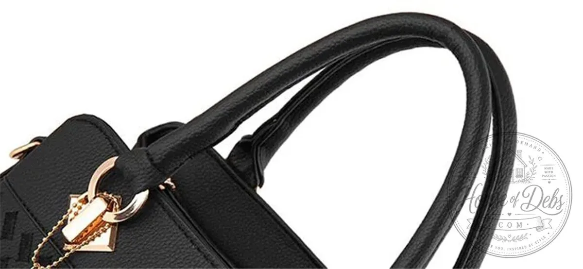 Custom Name Black Leather Handbag Purse with Fiat Car Logo for Women 33 Custom Name Black Leather Handbag Purse with Fiat Car Logo for Women
