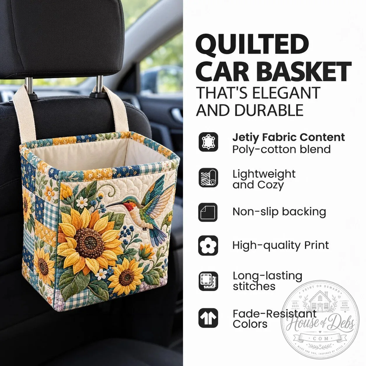 Christian Faith God Says You Are Quilted Car Storage Basket Organizer 10 Christian Faith God Says You Are Quilted Car Storage Basket Organizer