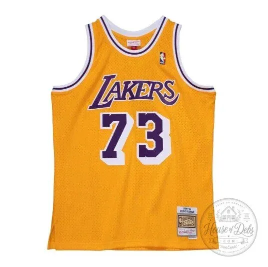Los Angeles Lakers 1996-1997 Retro Basketball Jersey
