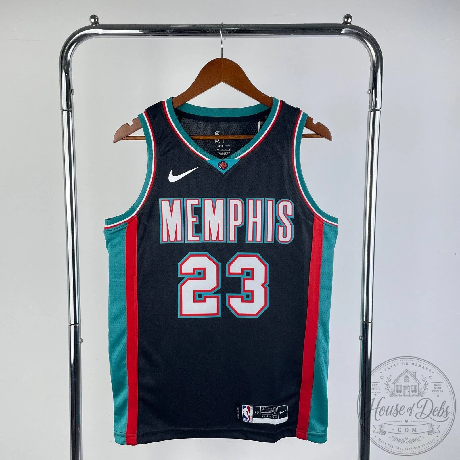 Memphis Grizzlies Classic Edition Basketball Jersey 2020 2021 Season
