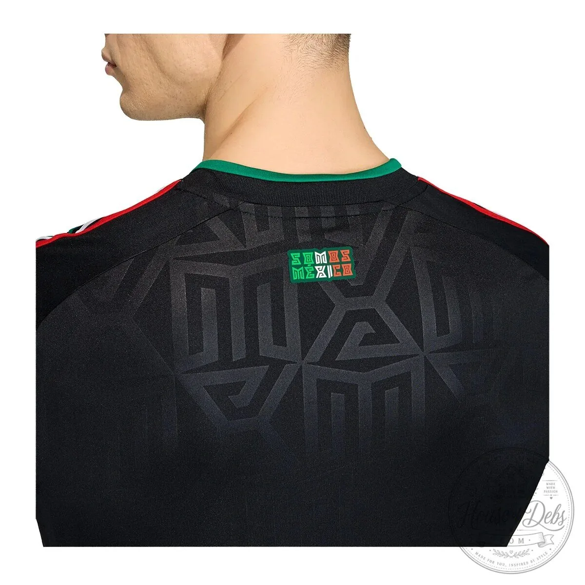 Mexico National Football Team Black Third Kit Soccer Jersey 13 Mexico National Football Team Black Third Kit Soccer Jersey