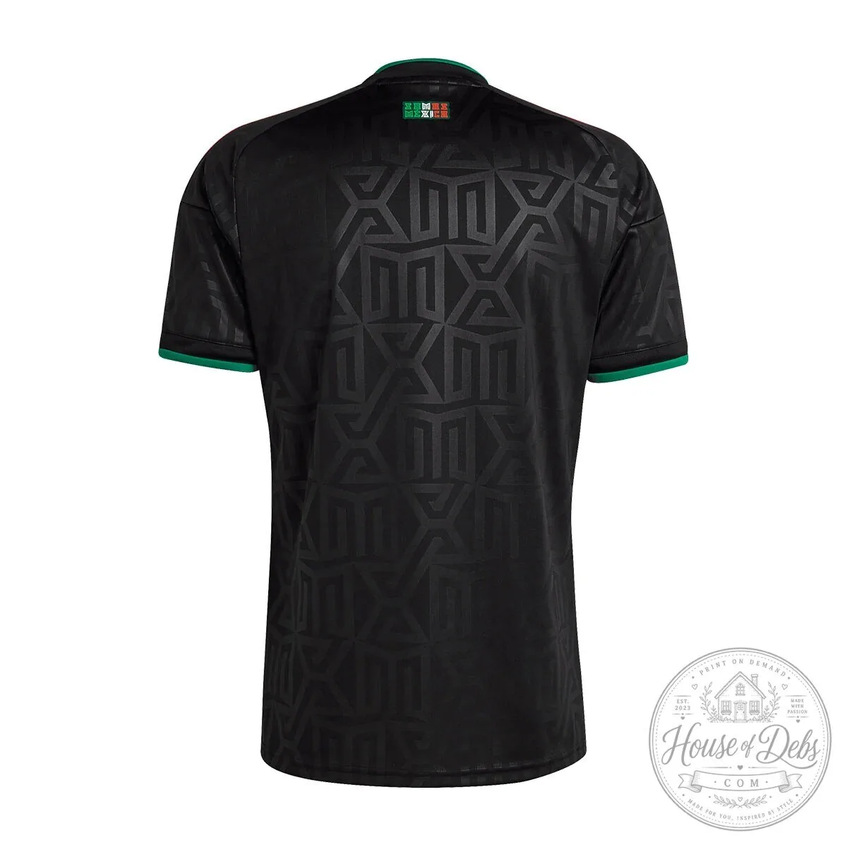 Mexico National Football Team Black Third Kit Soccer Jersey 17 Mexico National Football Team Black Third Kit Soccer Jersey