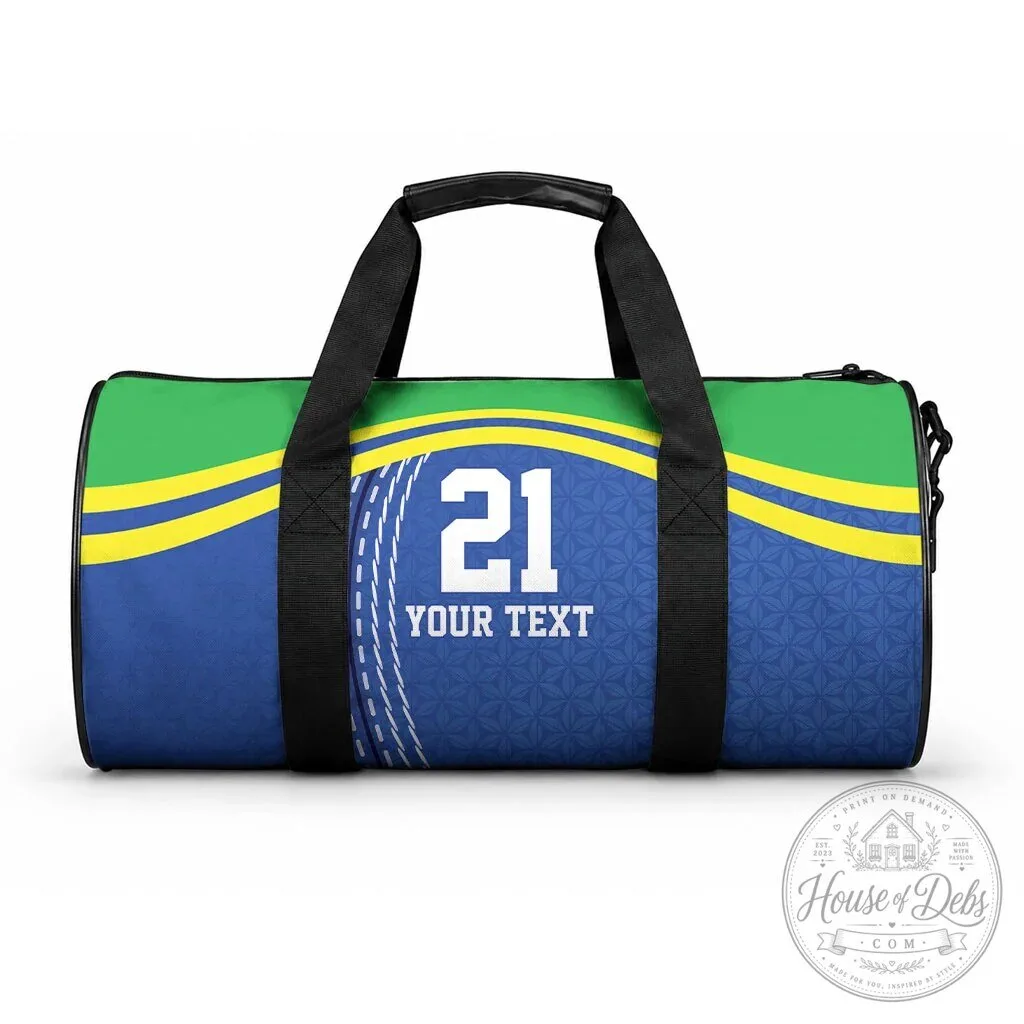 Tanzania Cricket Team Pattern Duffle Bag