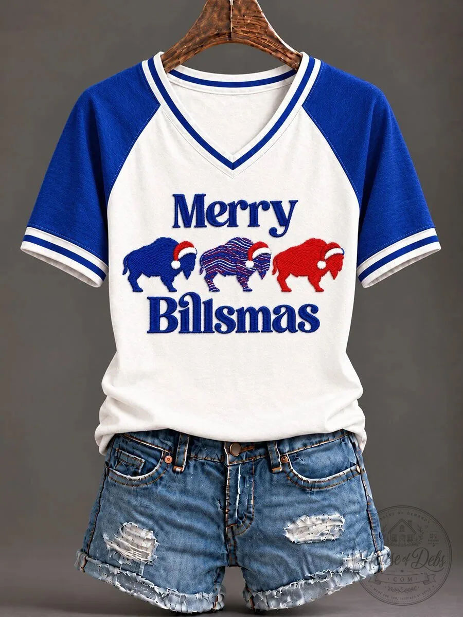 Buffalo Bills Gameday Merry Billsmas Football Fan T-Shirt