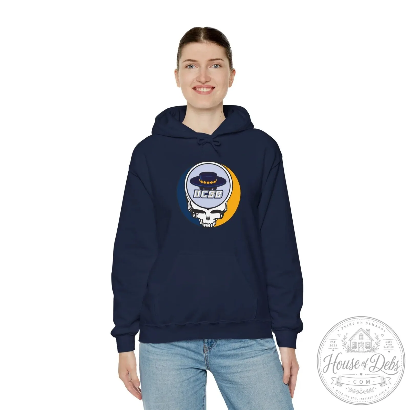 University of California Santa Barbara Grateful Dead Skull Logo Hoodie 25 University of California Santa Barbara Grateful Dead Skull Logo Hoodie