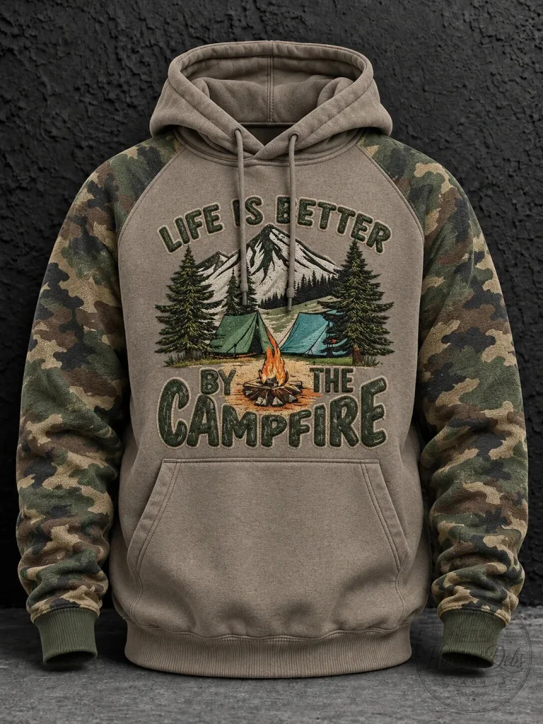 Life Is Better By The Campfire Camping Outdoor Adventure Hoodie 23 Life Is Better By The Campfire Camping Outdoor Adventure Hoodie