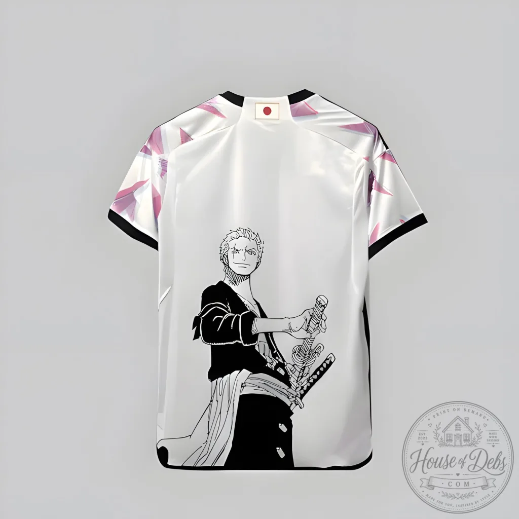 Roronoa Zoro One Piece Anime Manga Japanese Football Soccer Jersey Roronoa Zoro One Piece Anime Manga Japanese Football Soccer Jersey