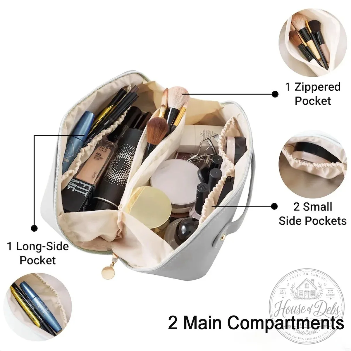 Personalized God Says You Are Christian Bible Verse Makeup Bag 29 Personalized God Says You Are Christian Bible Verse Makeup Bag