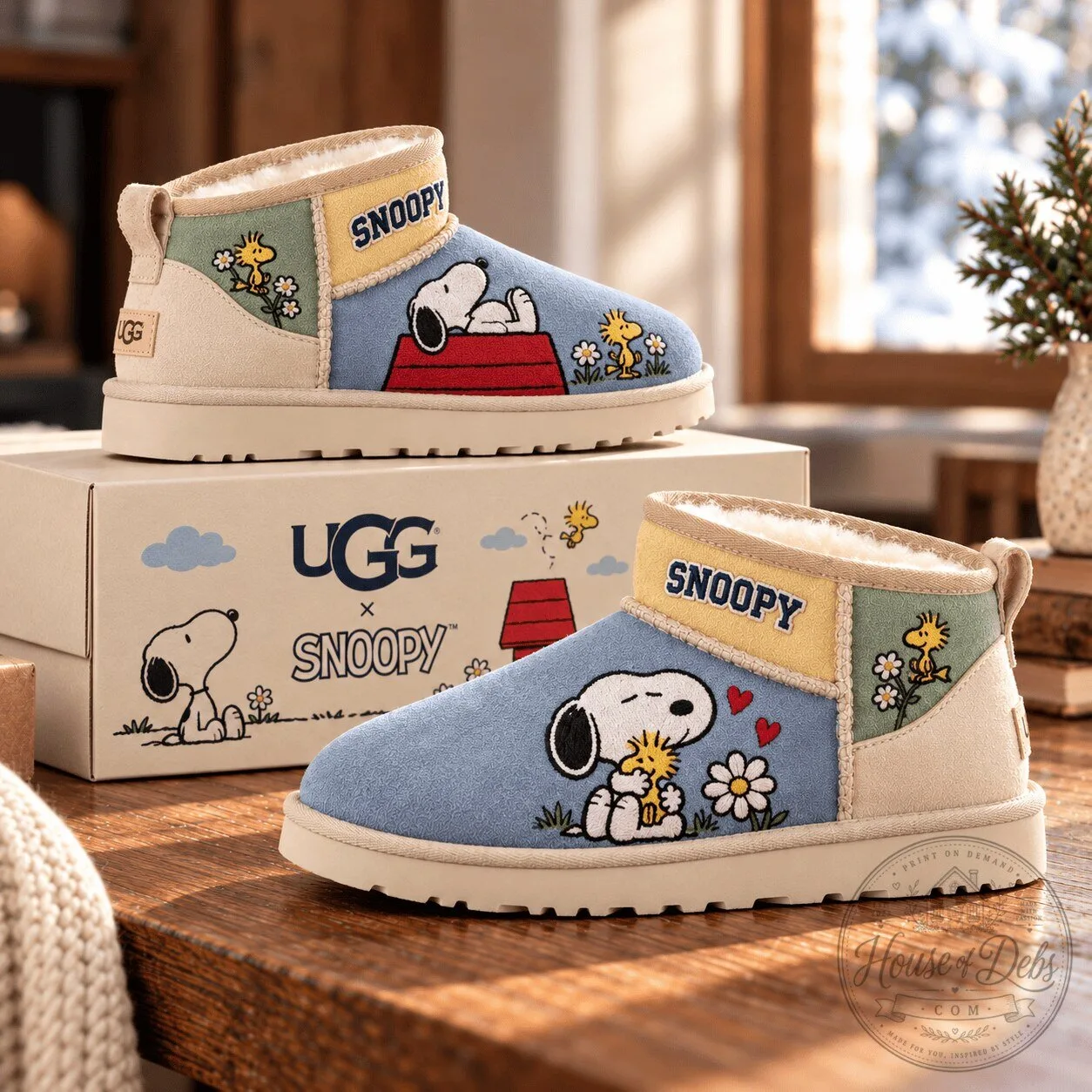 Snoopy Peanuts Classic Ultra Mini Boots for Women 5 Snoopy Peanuts Classic Ultra Mini Boots for Women