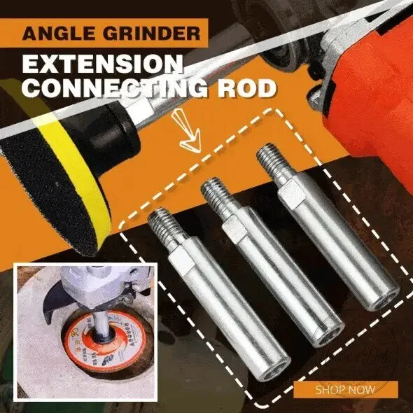 Angle Grinder Extension Connecting Rod Adapter for Extended Reach Polishing 3 Angle Grinder Extension Connecting Rod Adapter for Extended Reach Polishing