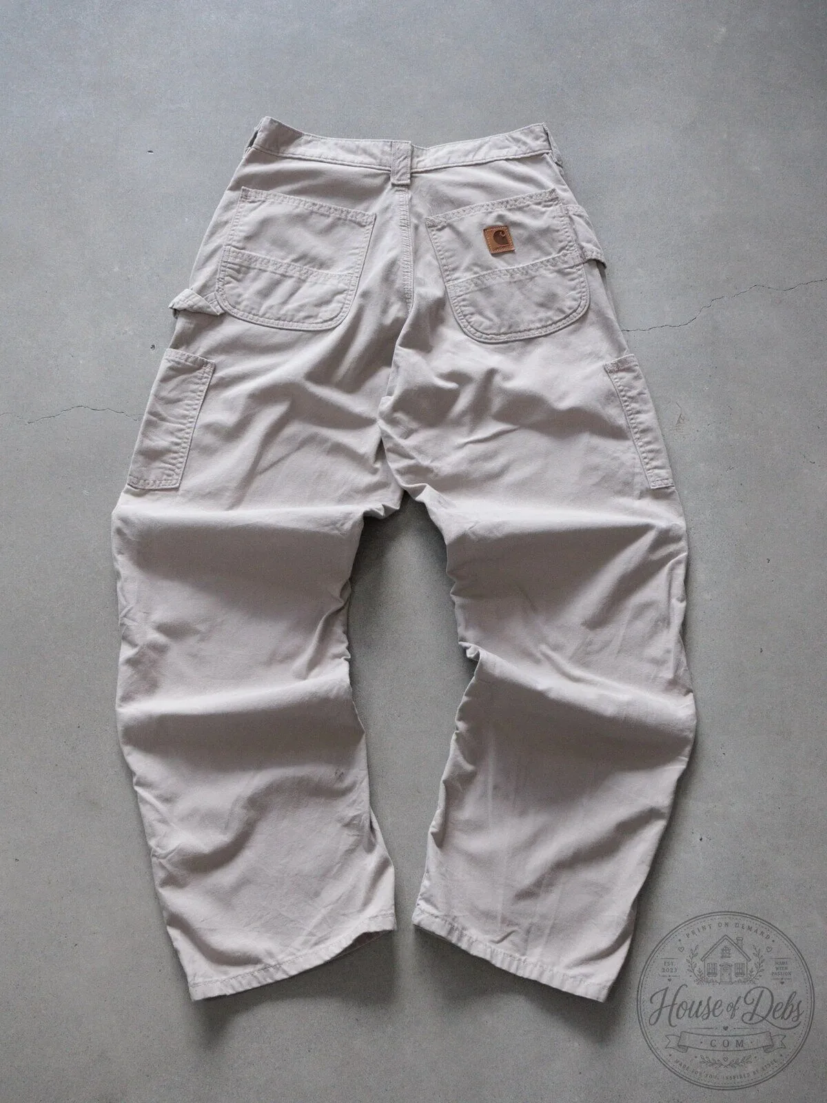 Carhartt Beige Carpenter Pants for Men and Women 7 Carhartt Beige Carpenter Pants for Men and Women