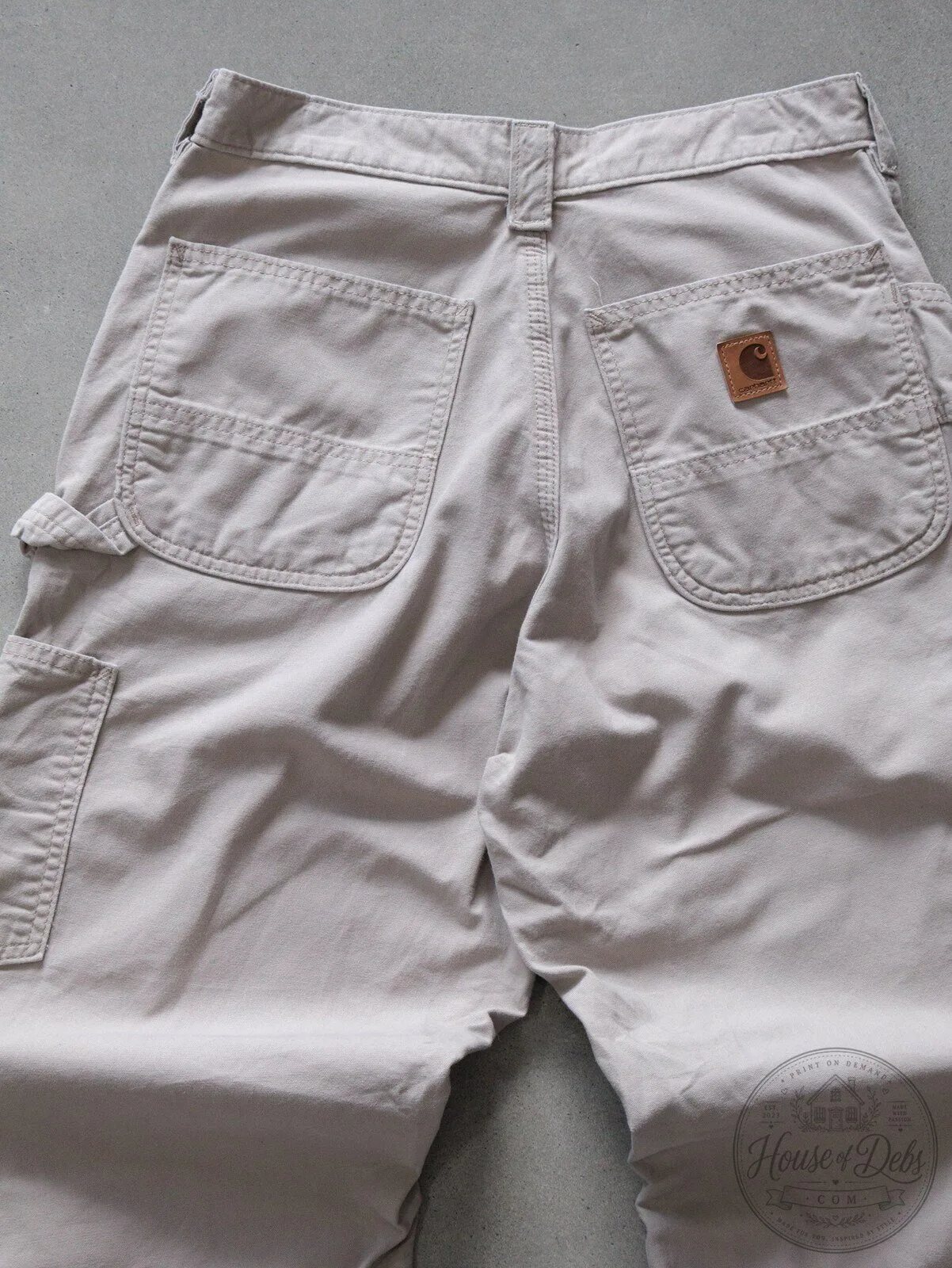 Carhartt Beige Carpenter Pants for Men and Women 8 Carhartt Beige Carpenter Pants for Men and Women