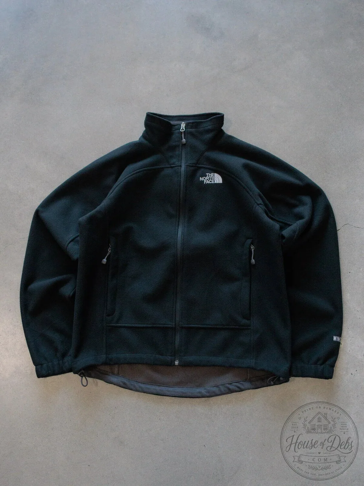 Vintage The North Face Windwall Full Zip Fleece Jacket