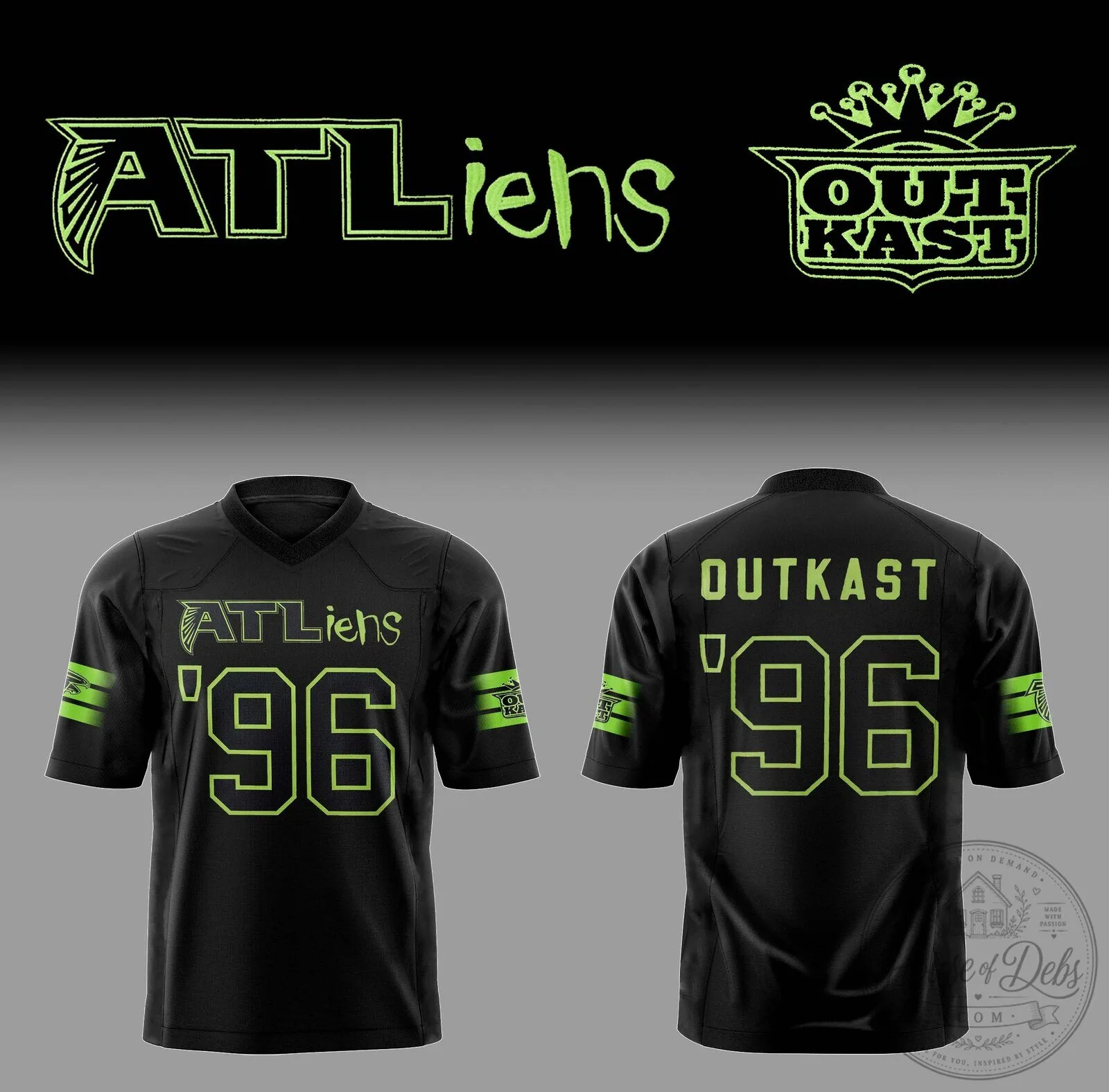 Atlanta Falcons Football Jersey - 30th Anniversary of Outkast's ATLiens