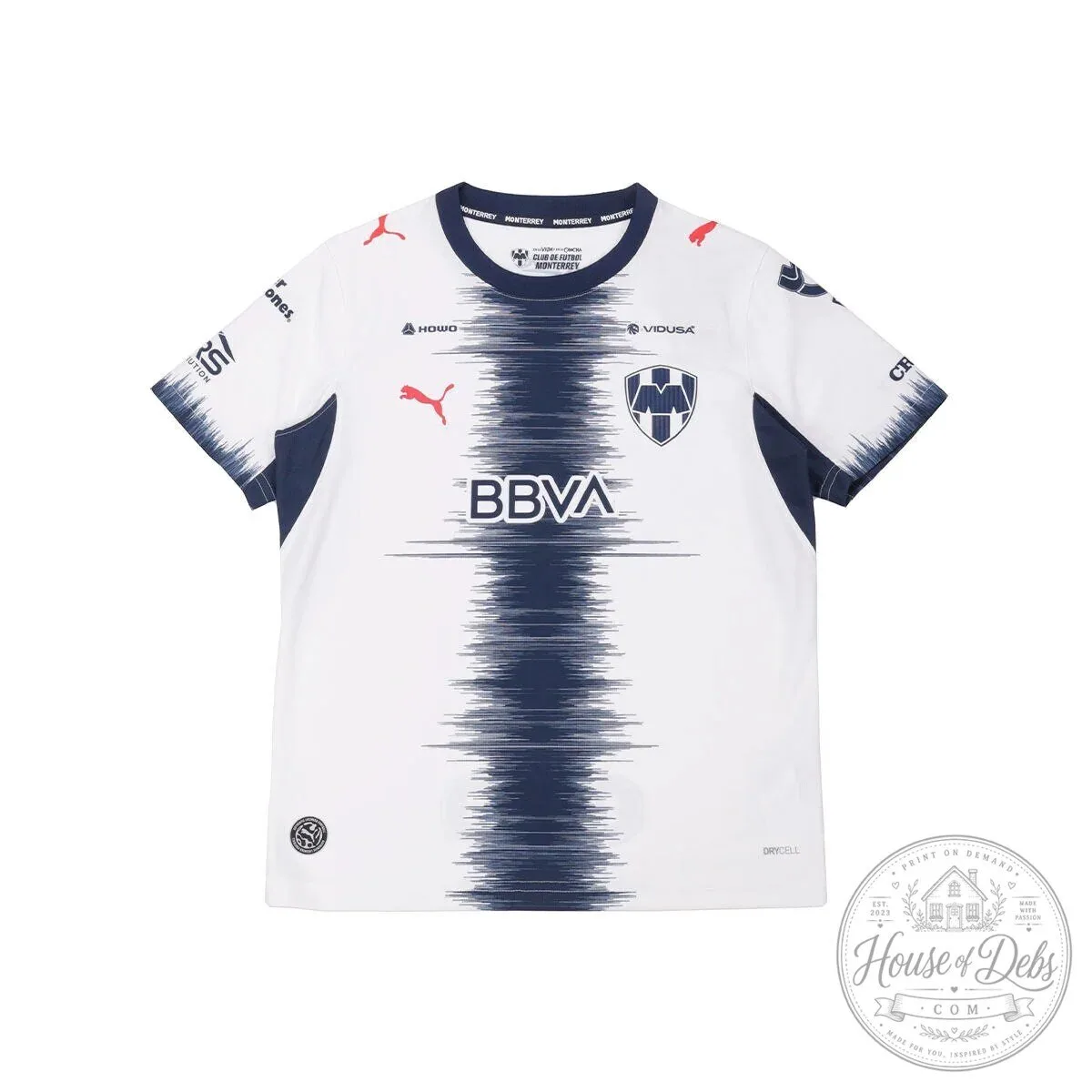 Club de Futbol Monterrey Rayados 2026-2027 Away Youth Soccer Jersey 6 Club de Futbol Monterrey Rayados 2026-2027 Away Youth Soccer Jersey