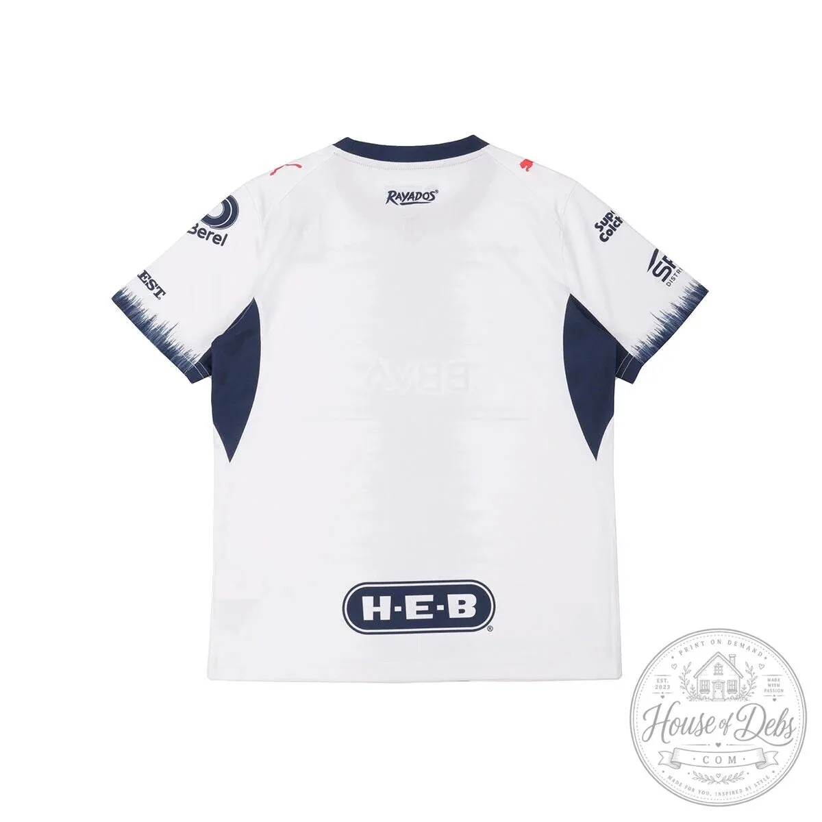Club de Futbol Monterrey Rayados 2026-2027 Away Youth Soccer Jersey 7 Club de Futbol Monterrey Rayados 2026-2027 Away Youth Soccer Jersey
