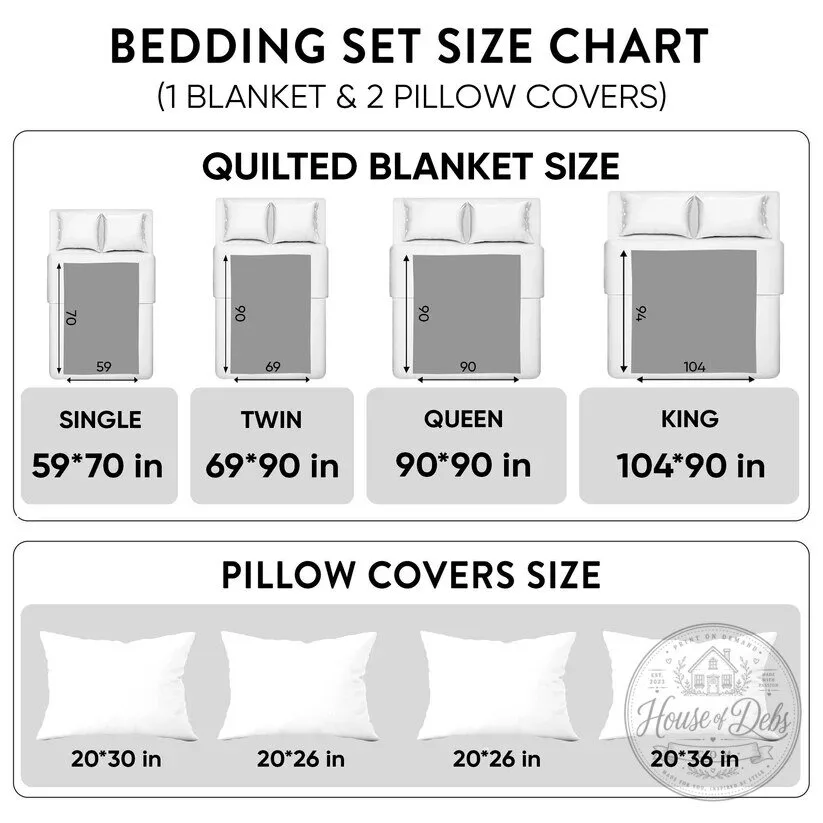 Floral Sheep Farmhouse Quilted Bedding Set with Pillow Shams 8 Floral Sheep Farmhouse Quilted Bedding Set with Pillow Shams