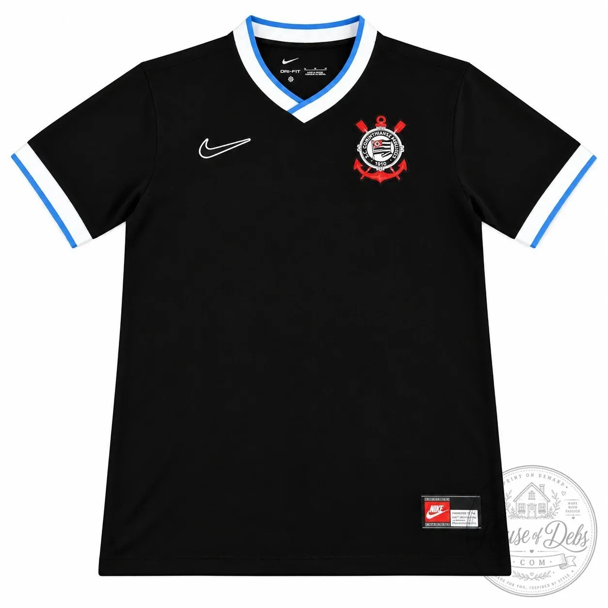 Corinthians Special Edition Black and Blue Fan Jersey